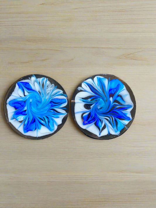 Blue flower